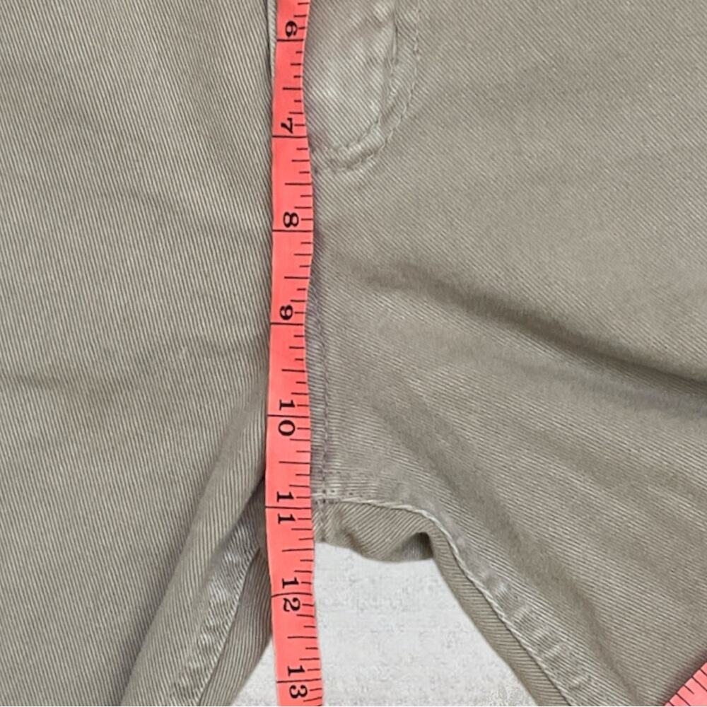 Hering Bermuda Distressed Khaki Jean Shorts Jorts Size US 32 - Picture 5 of 8
